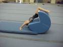 Trójkątny wałek akrobatyczny do ćwiczeń FlikFlakker mały
